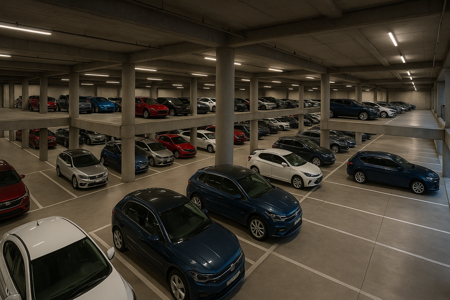 3-Level Parking